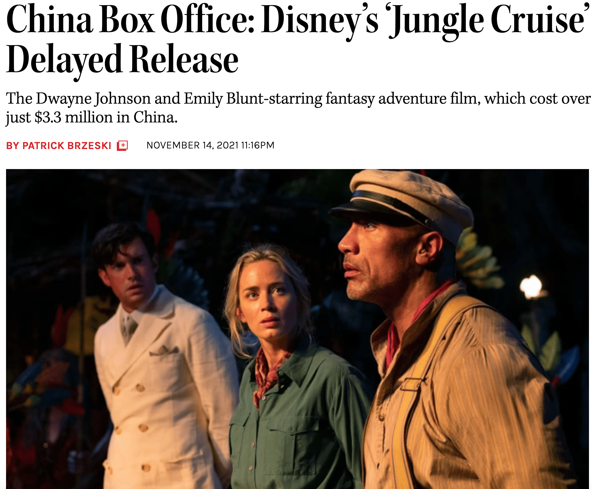 风云|海拉姆：强森为幻想片增加新鲜感，《古堡风云》被翻拍的概率高