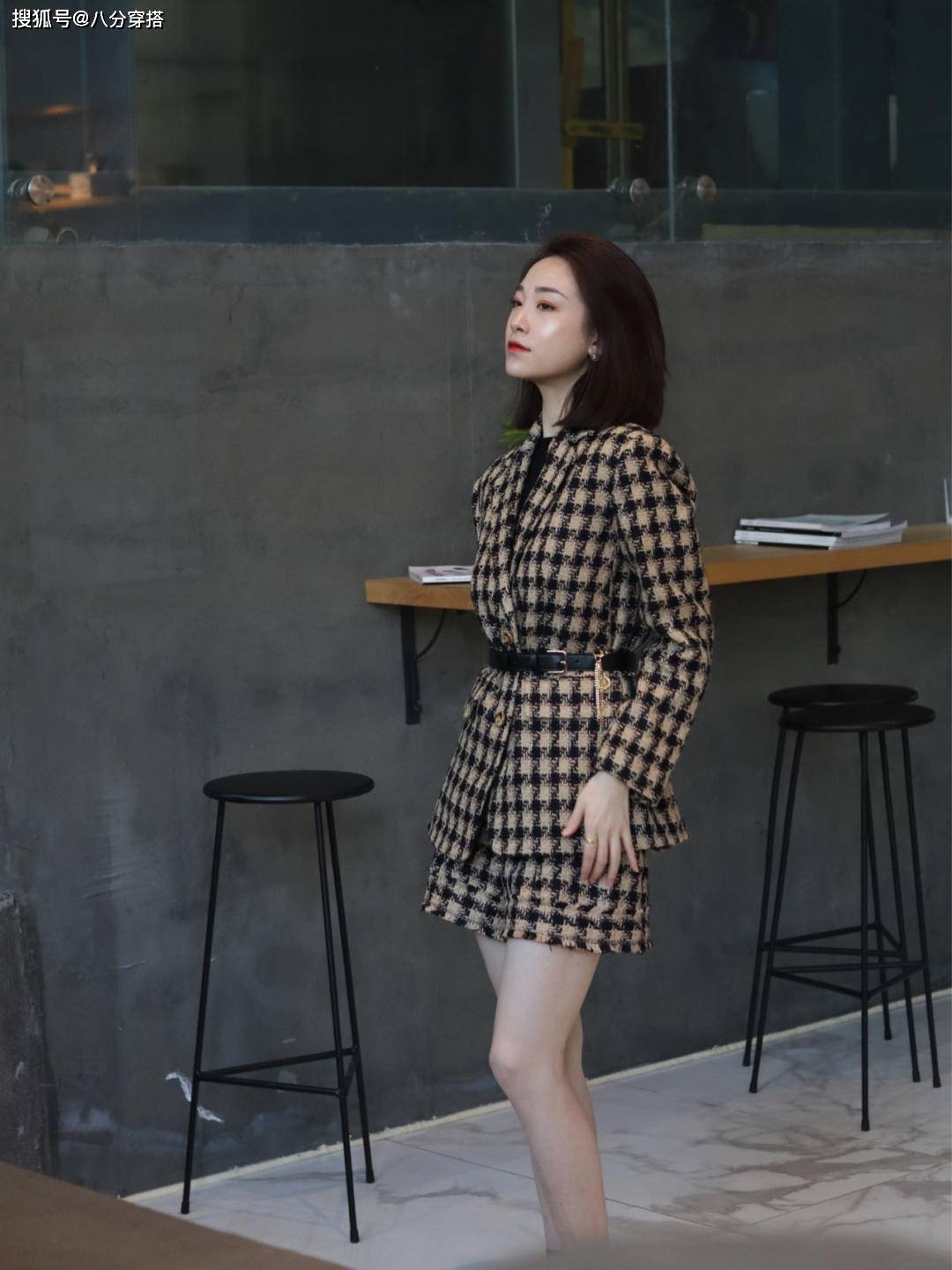 整体 谁说职场穿搭只能严肃？看看这些“毛呢西装”，知性简约又洋气