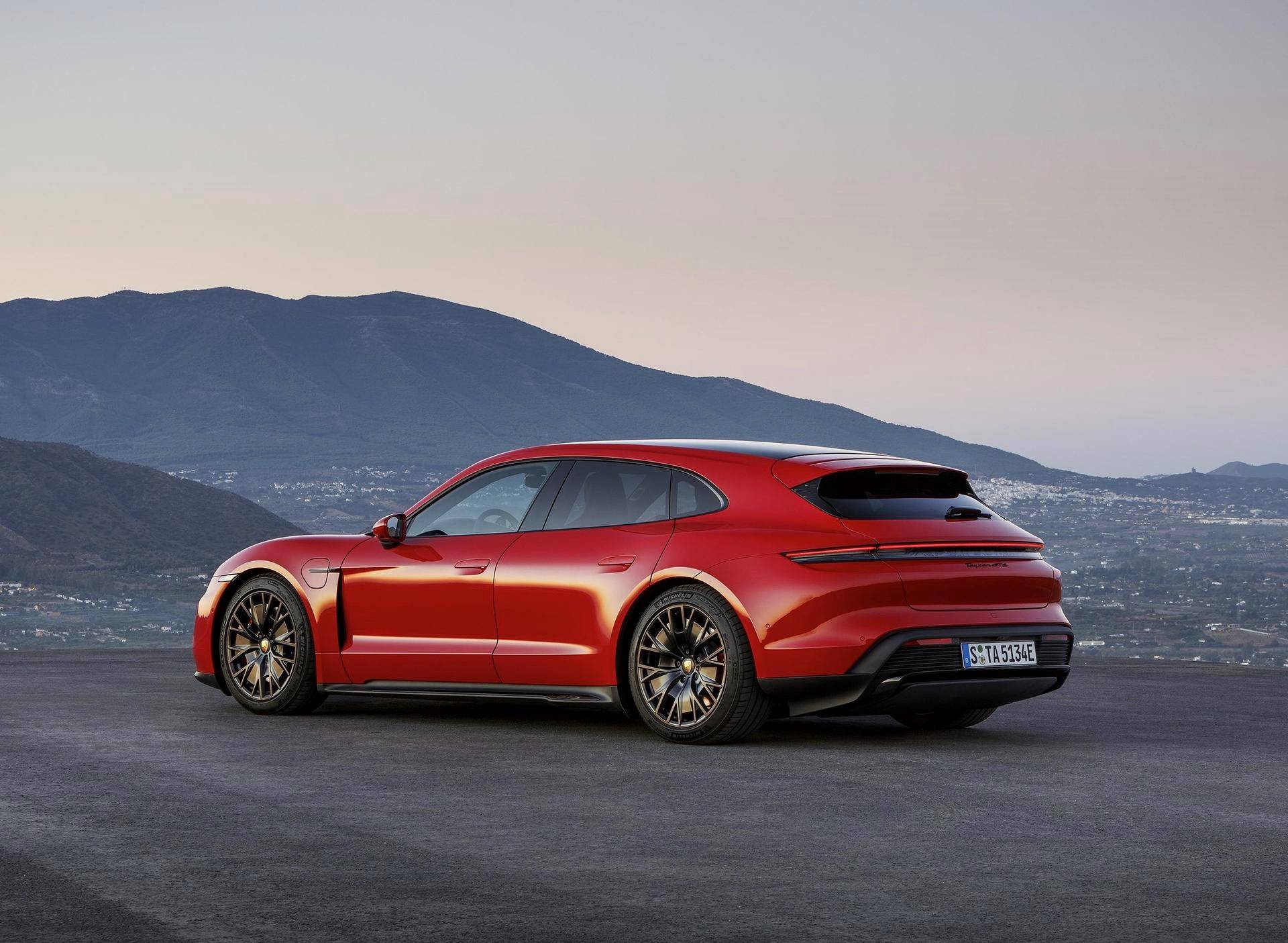 新增旅行车版本保时捷taycangts系列官图发布双电机590马力