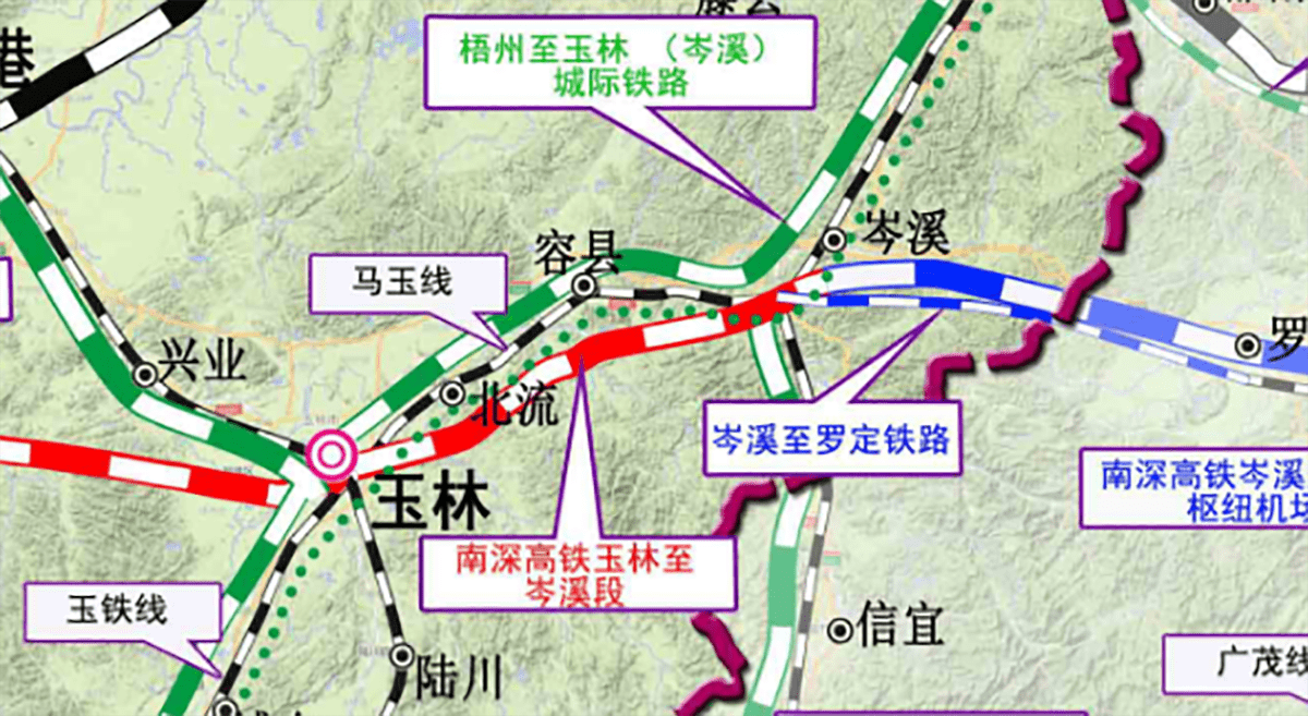 岳溪镇高铁线路图片