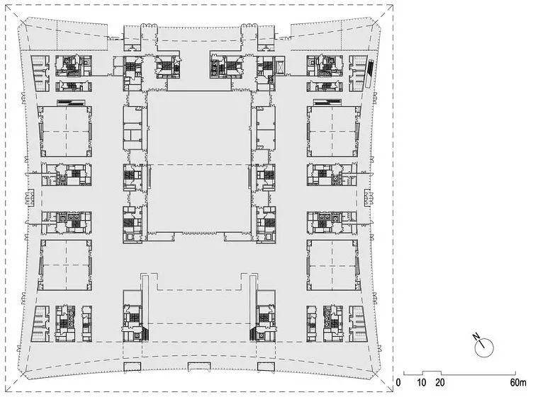屋顶大型公共建筑设计：西安丝路国际展览中心案例