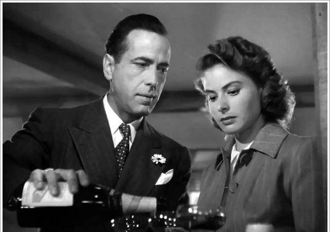 女神|时光流逝，气质女神英格丽褒曼优雅风华再现，舍爱取义《卡萨布兰卡》