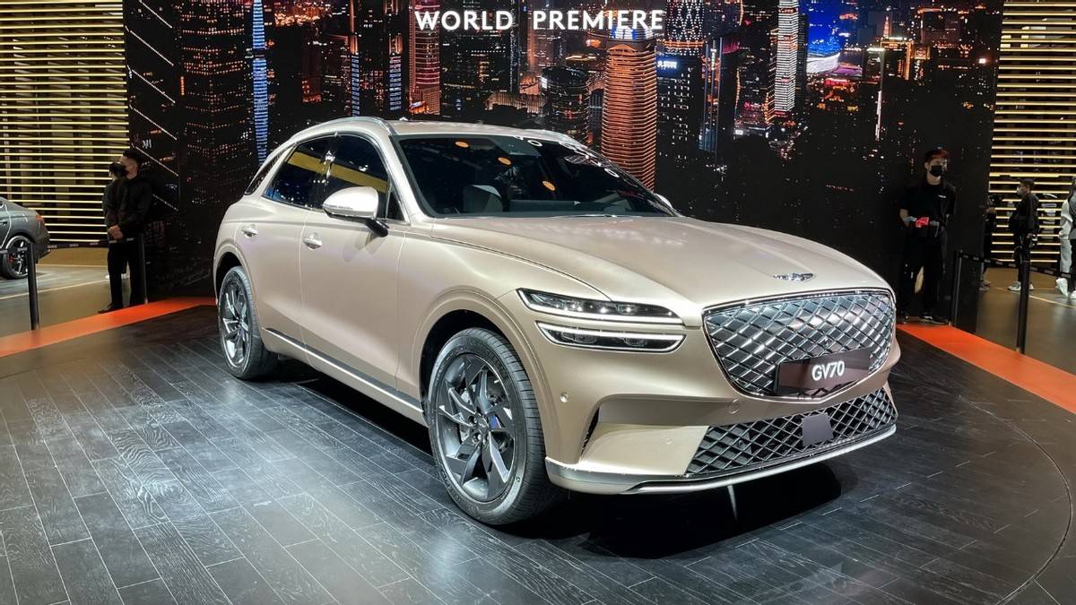 捷尼赛思纯电gv70广州全球首发加入豪华品牌触电之战