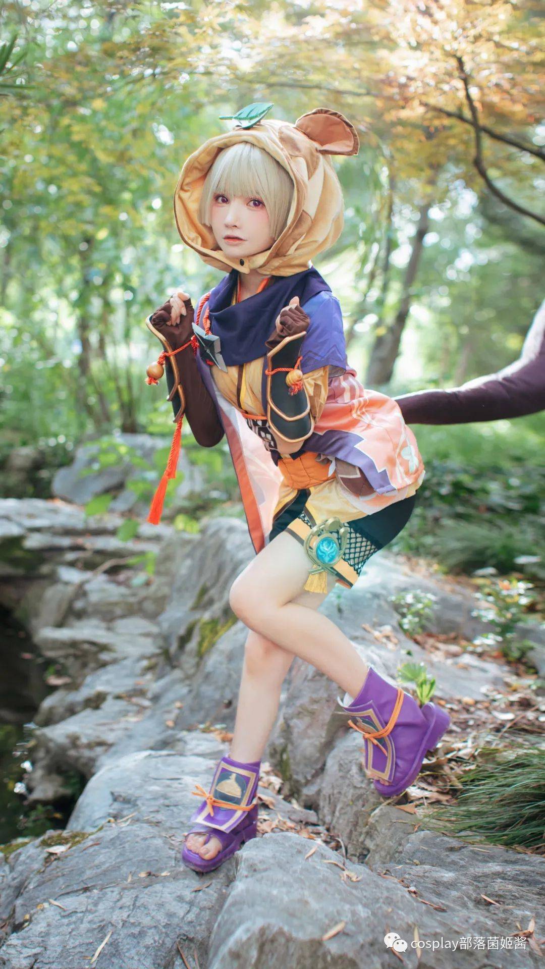 cos原神忍里之貉早柚cos正片千禾