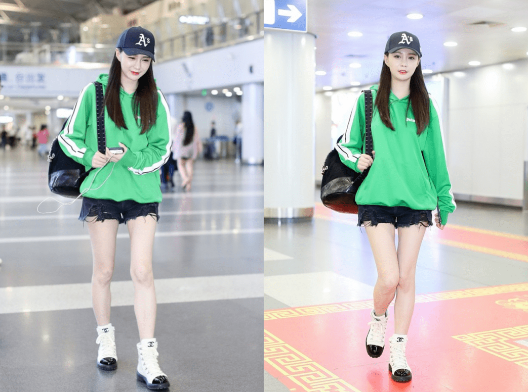 都能 沈梦辰穿得也太可爱了吧，看着真不像32岁的人，说20岁都有人信