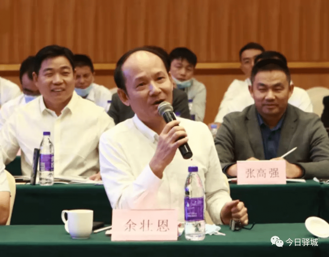 驿城区委书记毕启民,区人大常委会主任,工业强区指挥部指挥长宋海潮