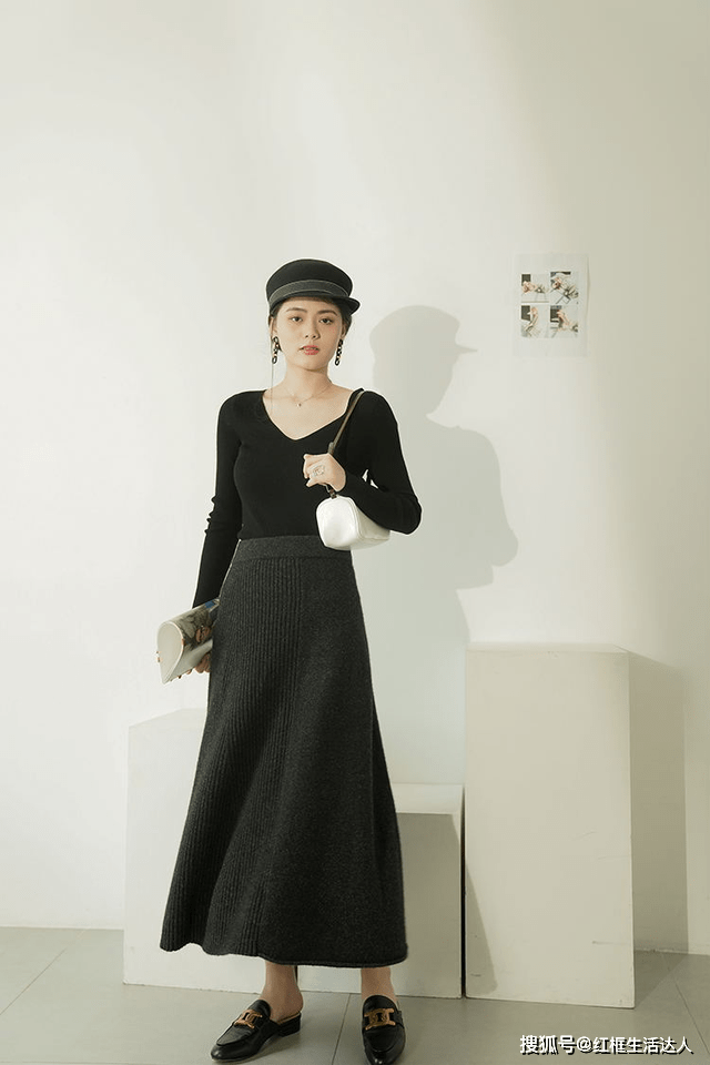 曲线美 冬季“半身裙”怎么穿更好看？建议从这4个方面入手，优雅显高挑