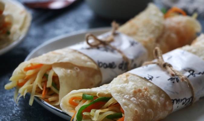 煎饼|2天不吃就馋，比包子简单方便，比煎饼营养丰富，2分钟学会