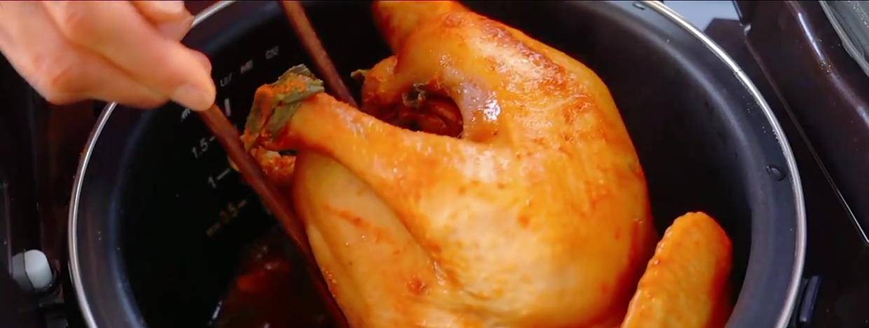 姜片|电饭煲做奥尔良焗鸡，吃起来软烂可口，香到骨头里面