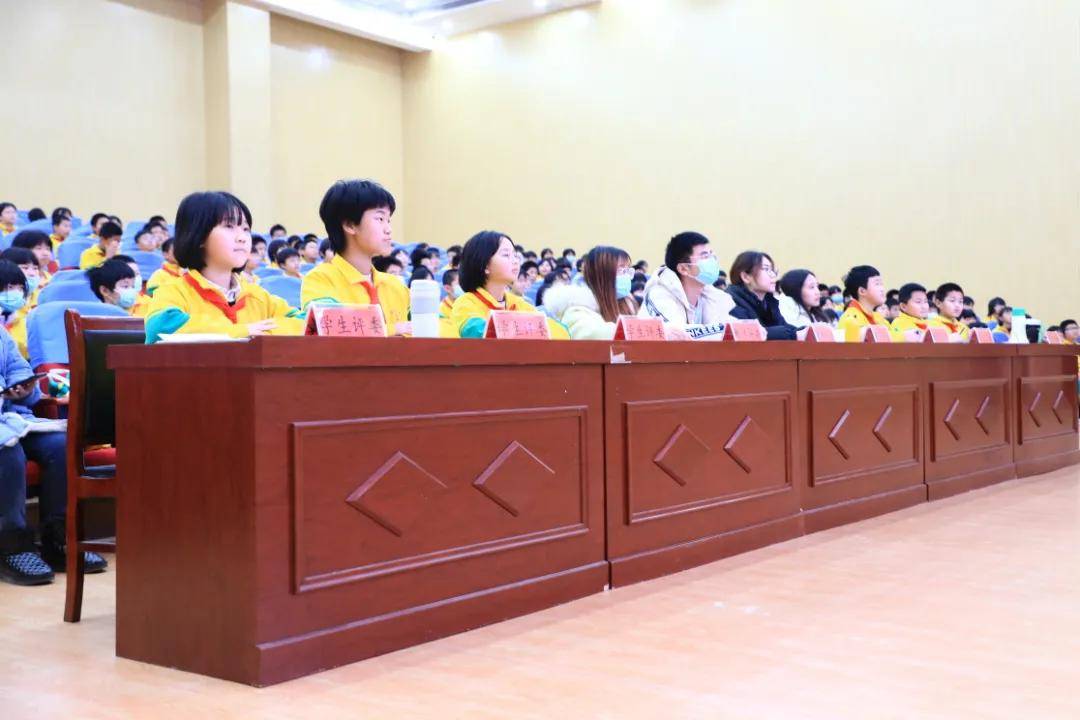 衡水安平志臻学校小学部开展文明标兵演讲比赛评选活动