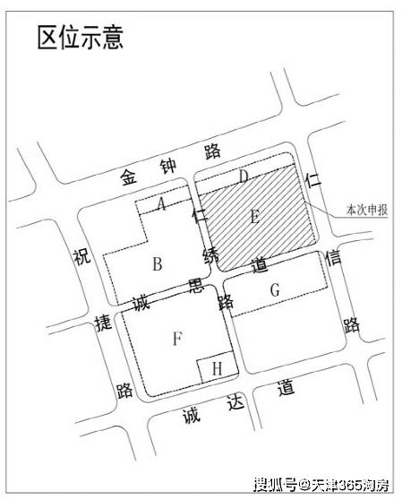 該宗地位於東麗區金鐘街規劃祝捷路以東,金鐘路以南.