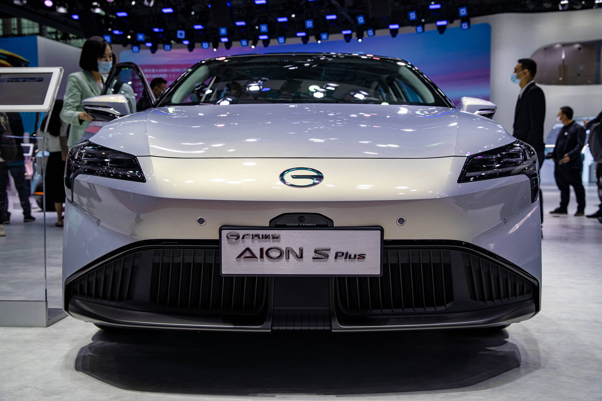 广汽aionsplus小鹏p5广州车展热门家用车咋选