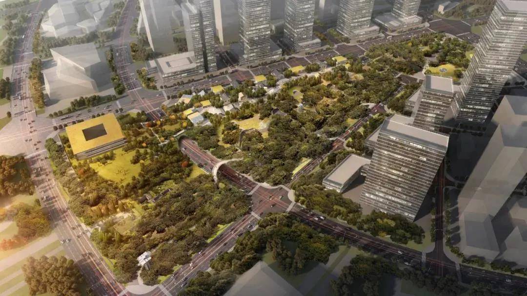 天府望山廊位于四川天府新区总部商务区东区,项目占地面积约13公顷,是