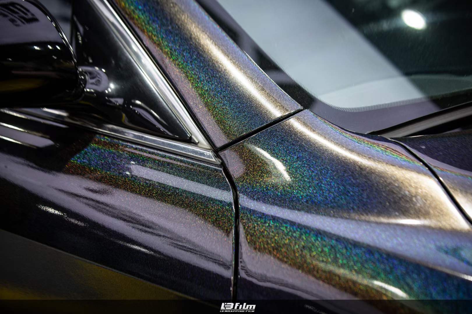 丰田-凯美瑞lbfilm改色膜-镭射黑_搜狐汽车_搜狐网