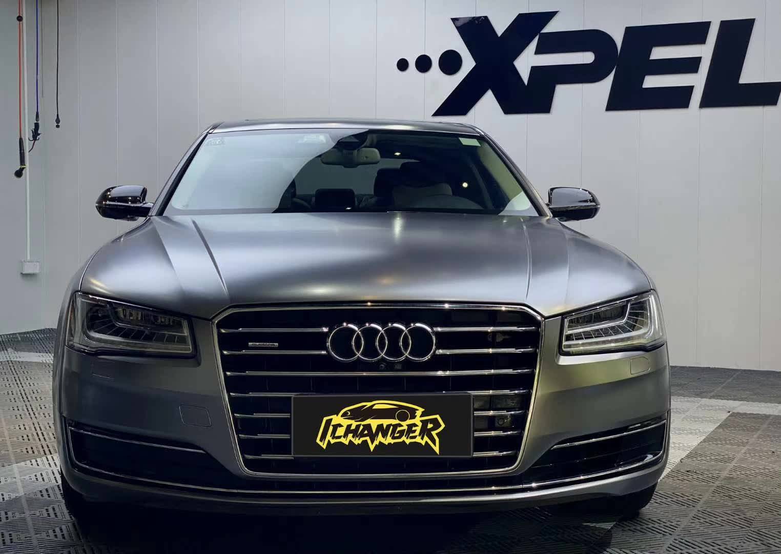 ichanger(icr)改变者:奥迪 a8l改色电光金属钛灰