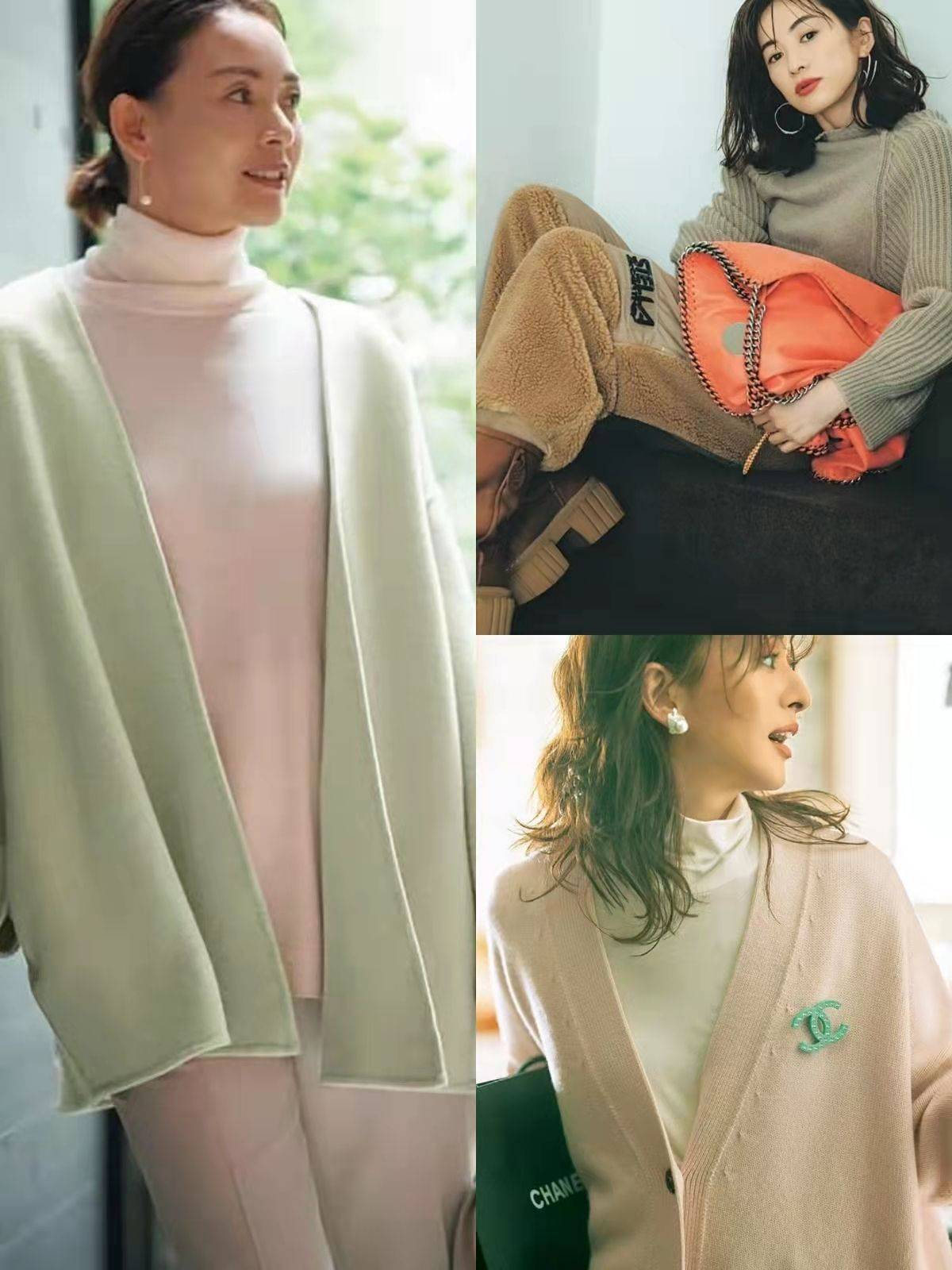 毛衣 普通人如何将毛衣穿出“惊艳感”？借鉴日杂这几个搭配套路，真美