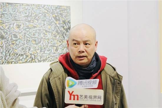 著名策展人,艺术家李南接受媒体采访著名书画家 刘君才接受媒体采访