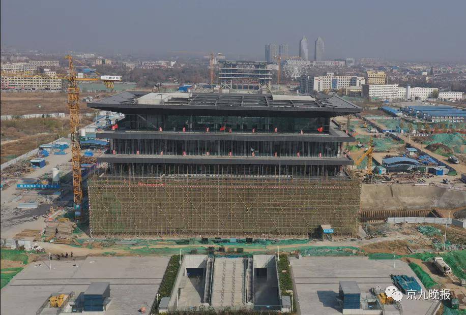 商丘火车站"绿轴"南门楼初展雄姿_人民公园_北广场_项目