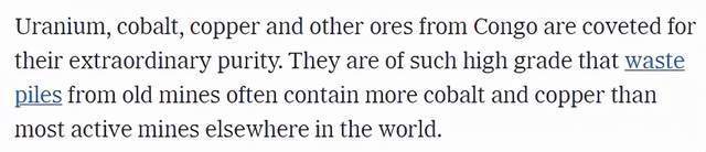 中国公司拿下世界最大钴矿后，连美国人都急了
