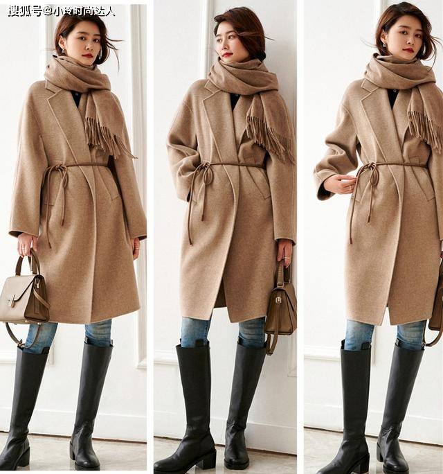 皮革 大衣除了搭配打底裤,还有时髦舒适的搭配,一起来看看吧