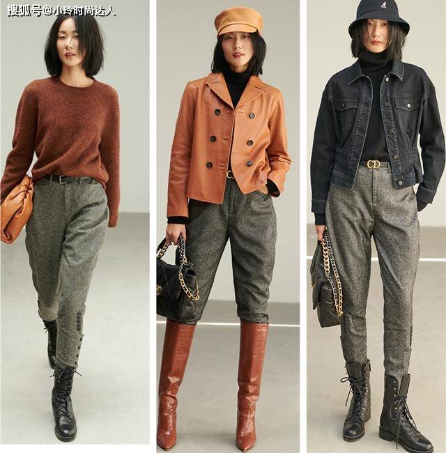 皮革 大衣除了搭配打底裤,还有时髦舒适的搭配,一起来看看吧