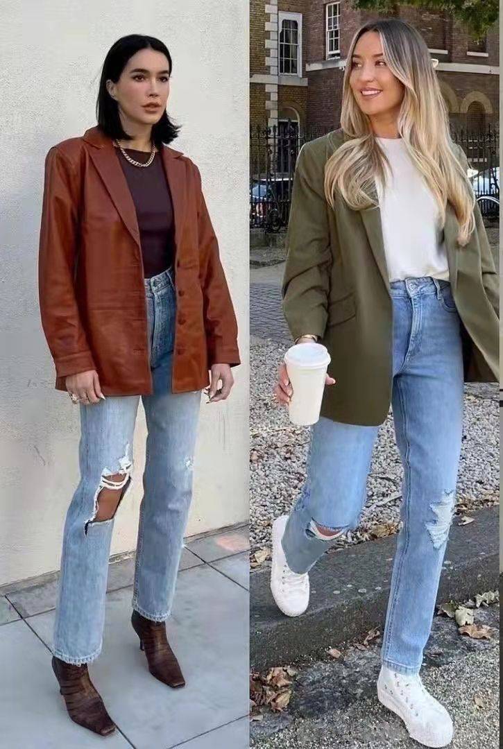 大衣 3种经典搭配look，简单朴素又时髦，轻松穿出潮女范