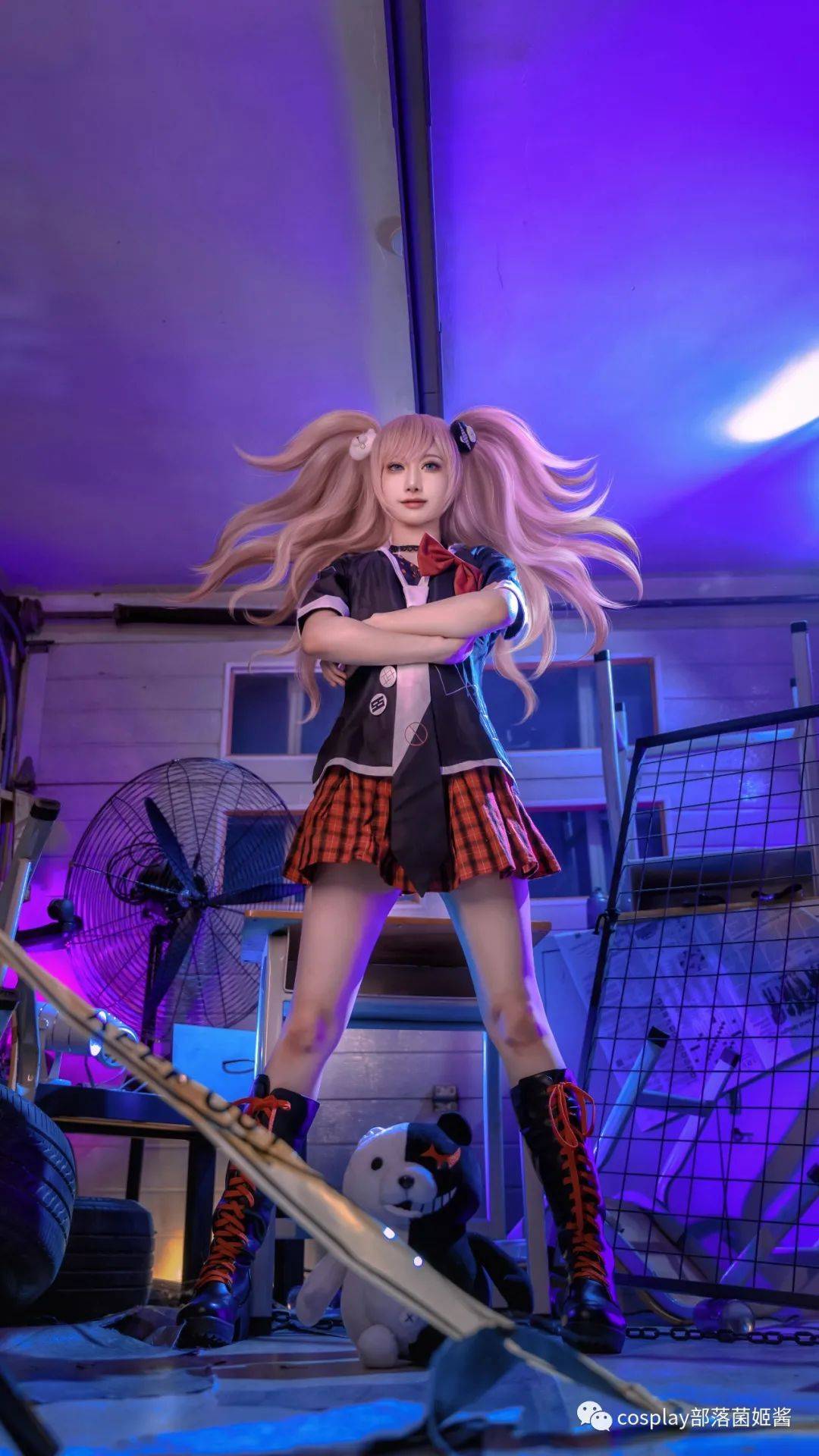 cos:弹丸论破江之岛盾子cos正片@栾一诺_wb_来源_病猫