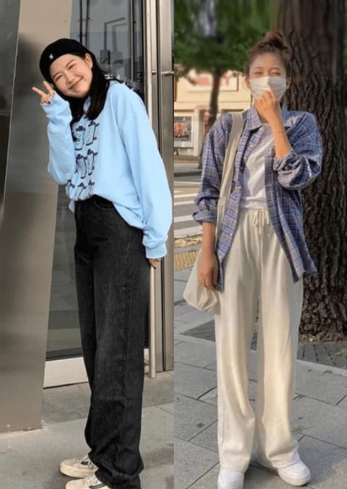 上半身 身材微胖也不土气，4种搭配上的小原则，不仅显瘦还很时髦
