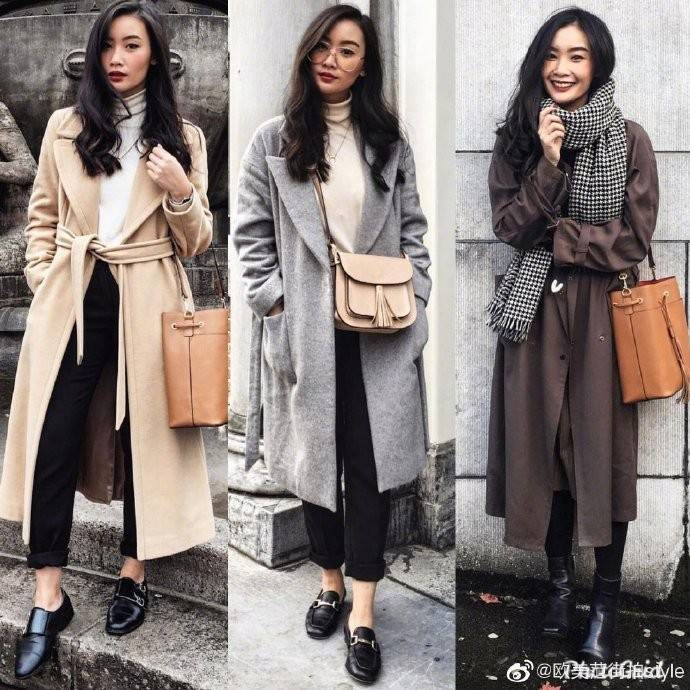 黑色 气质“风衣”很高级，可驾驭的单品也多，小众还显高挑气息