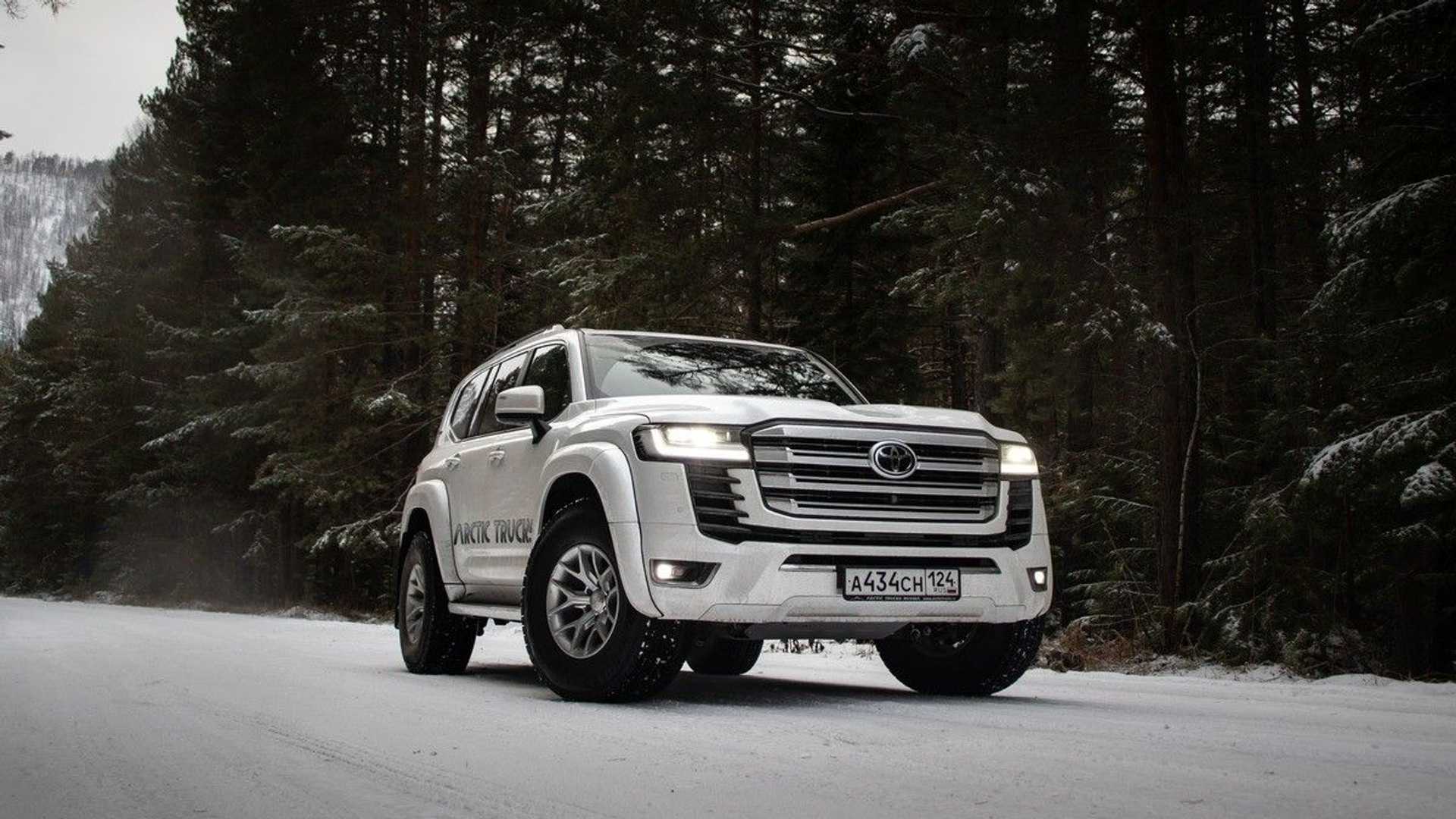 北极卡车改装丰田lc300发布底盘大幅改动增强越野性能