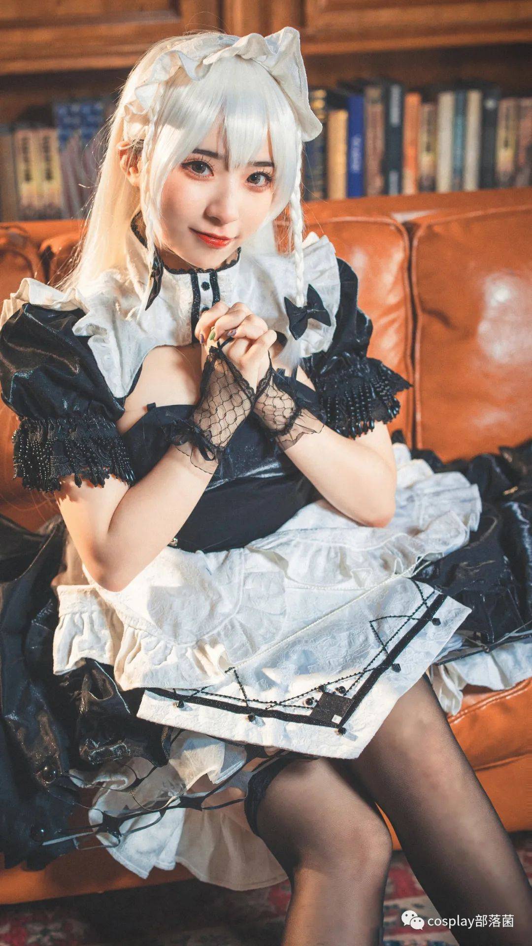 cos碧蓝航线皇家女仆赫敏cos正片阿澄