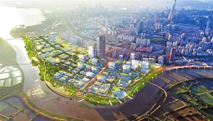 *河套深港科技创新合作区规划图