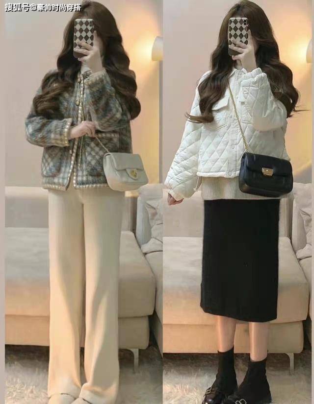 整体 冬季充满“女人味”的穿搭LOOK：学会这么穿，温柔动人又优雅