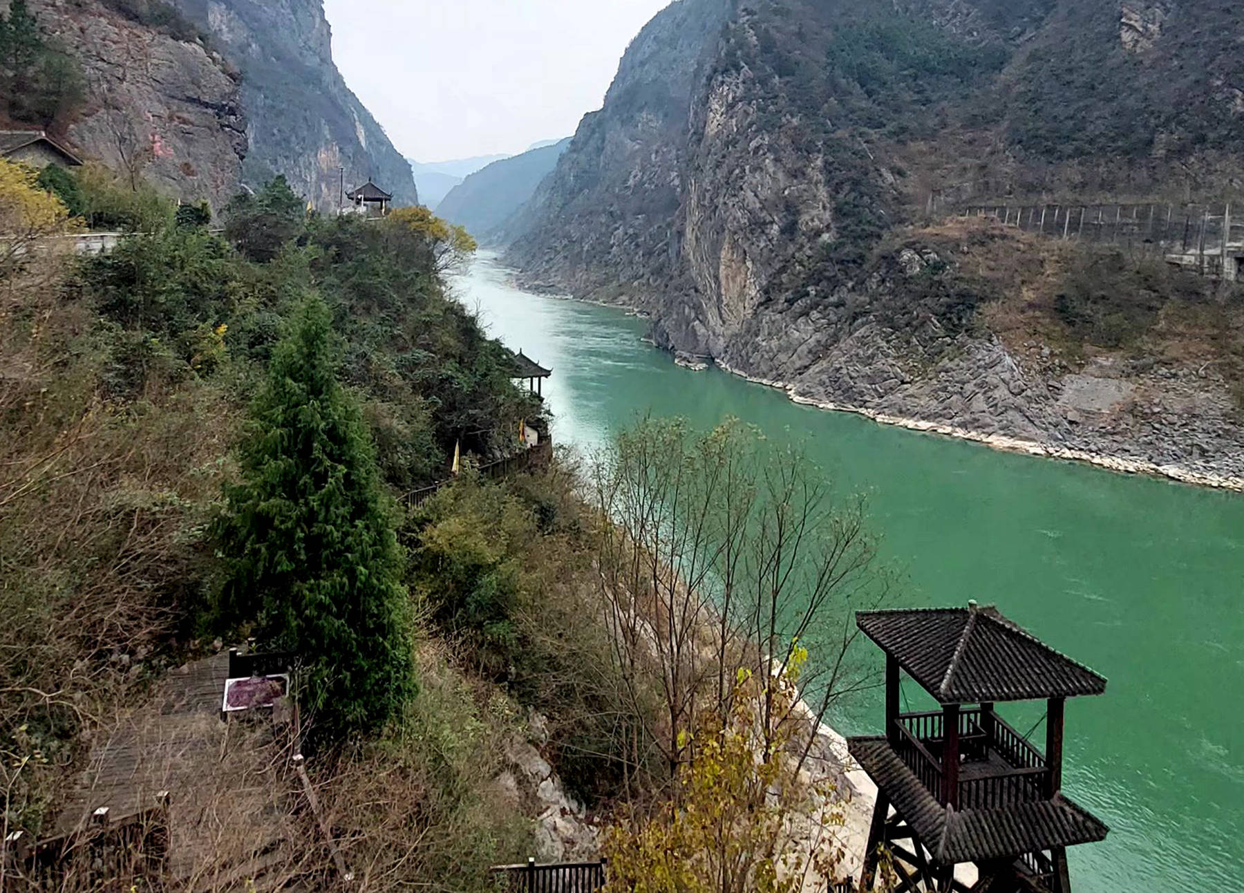 實拍:四川廣元明月峽,這裡空氣真好!_嘉陵江_生活_旅遊