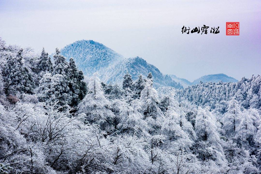 广东|湖南也能看到雾凇，就在南岳衡山，太美了！