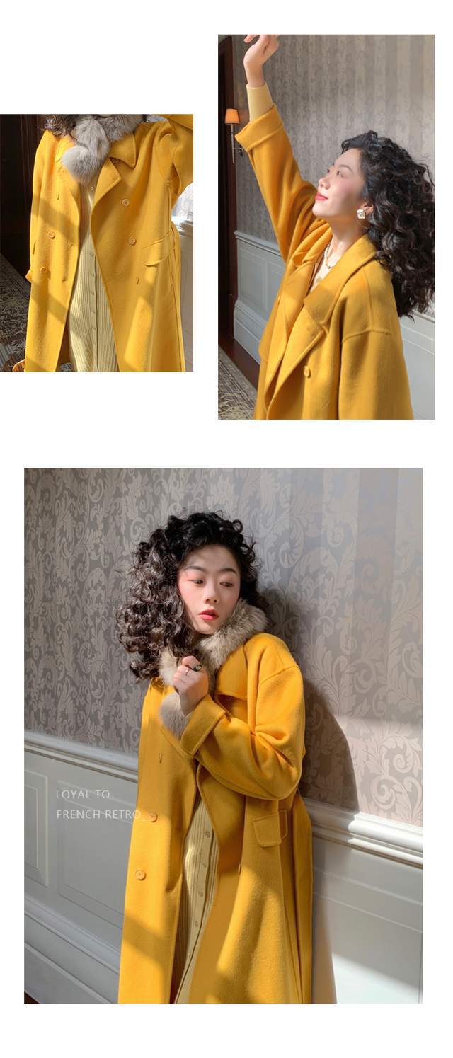 身材 今冬试试“针织连衣裙+大衣”，让你既有风度又有温度，温暖优雅