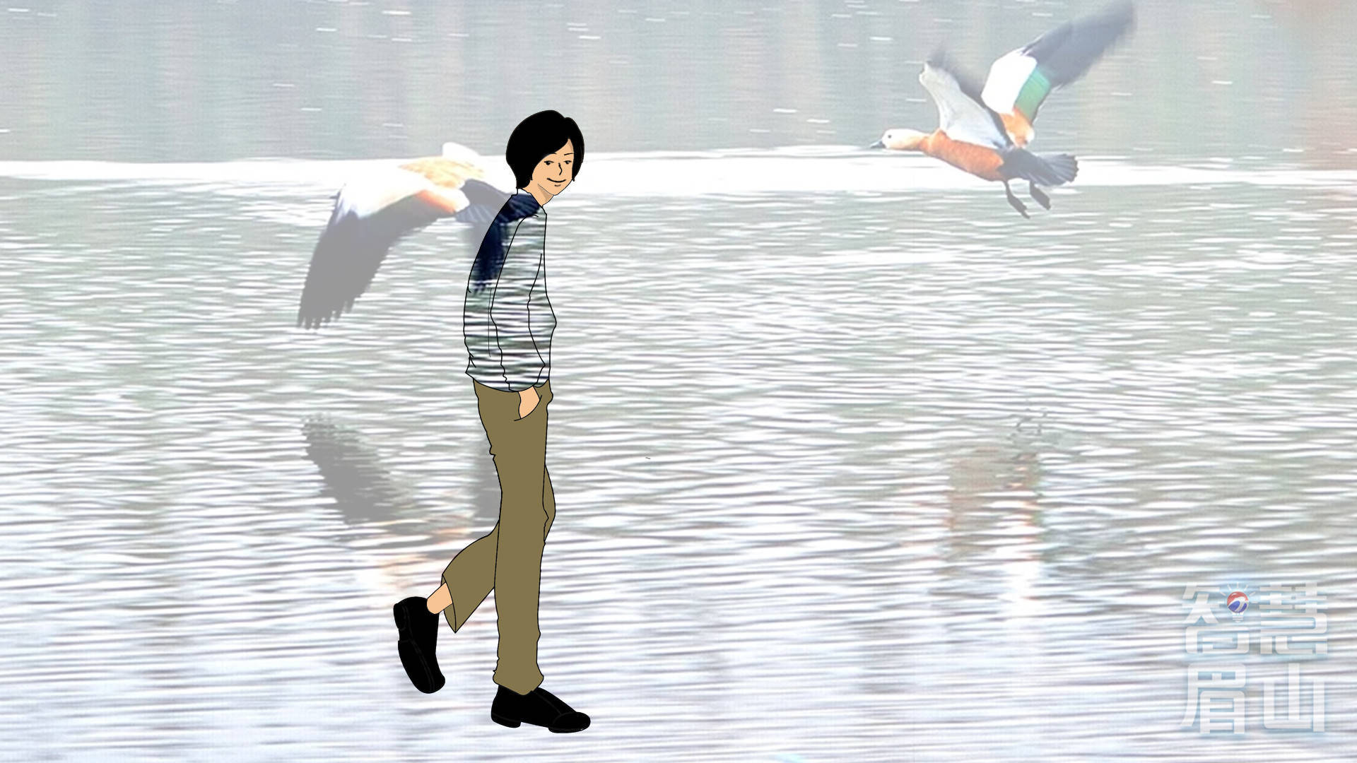 晋网红 这个冬天，把眉山穿在身上，谁看谁心动~