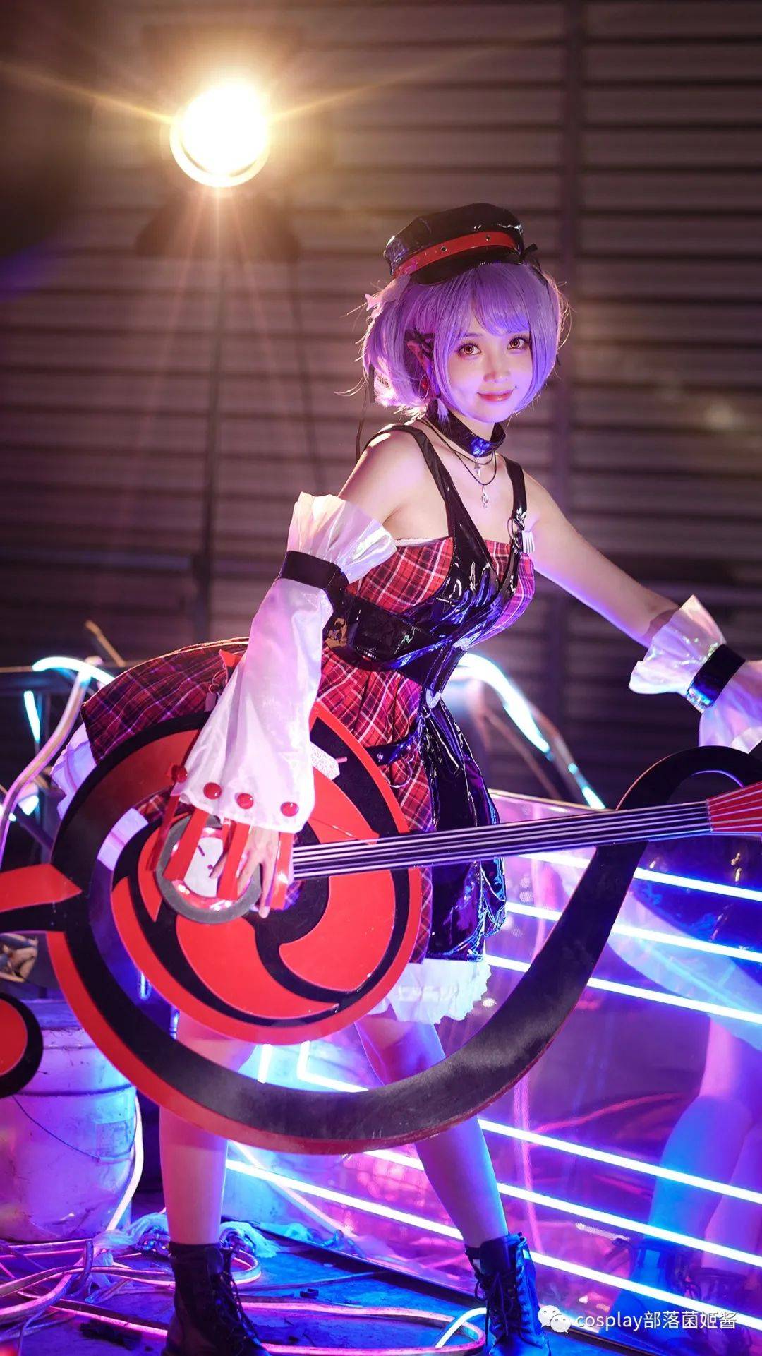 cos:王者荣耀小乔音你心动cos正片@走路摇_fumu__wb_图文