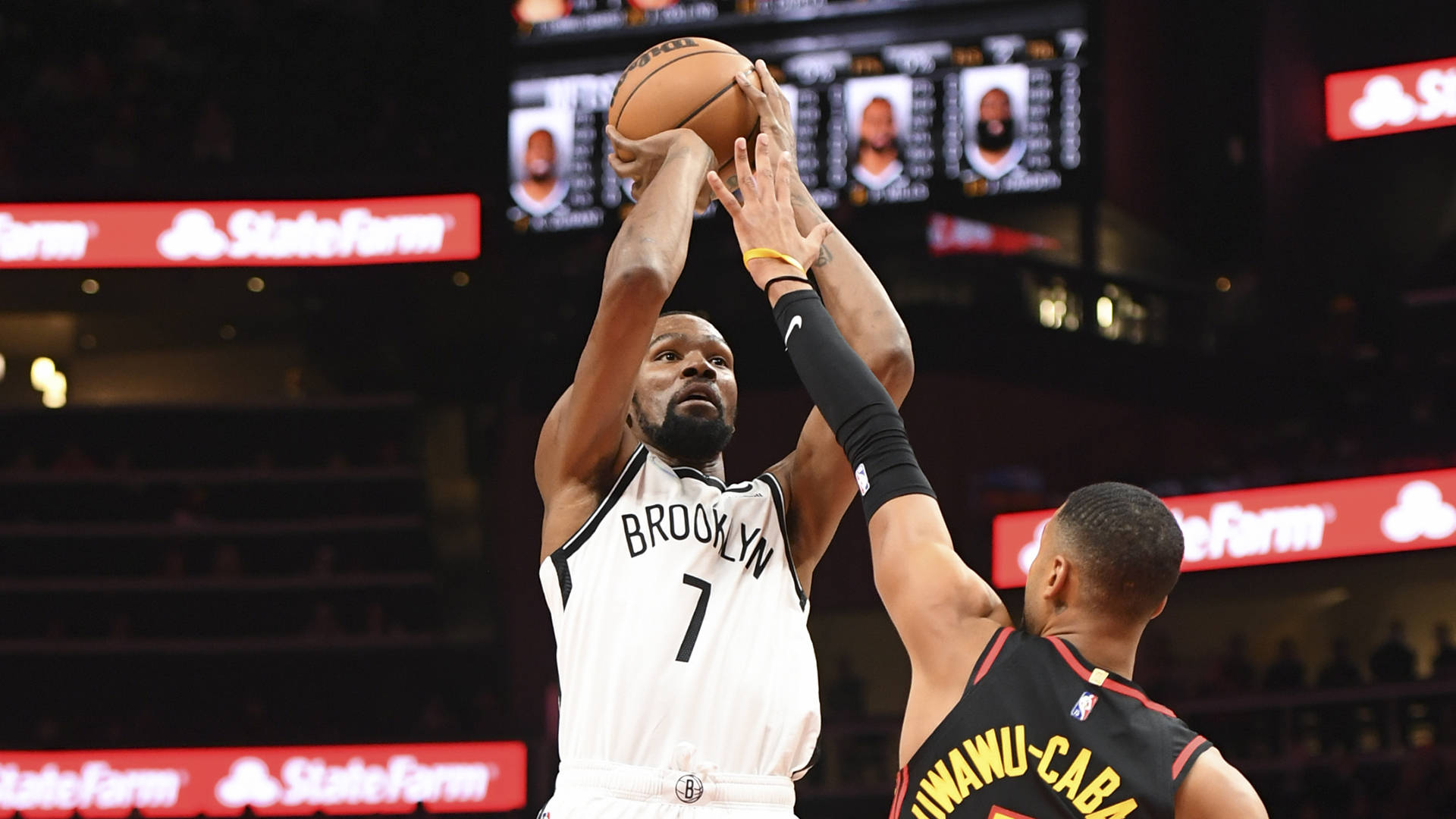 原创3巨头6619篮网逆转老鹰kd316末节暴走哈登2011杨3110