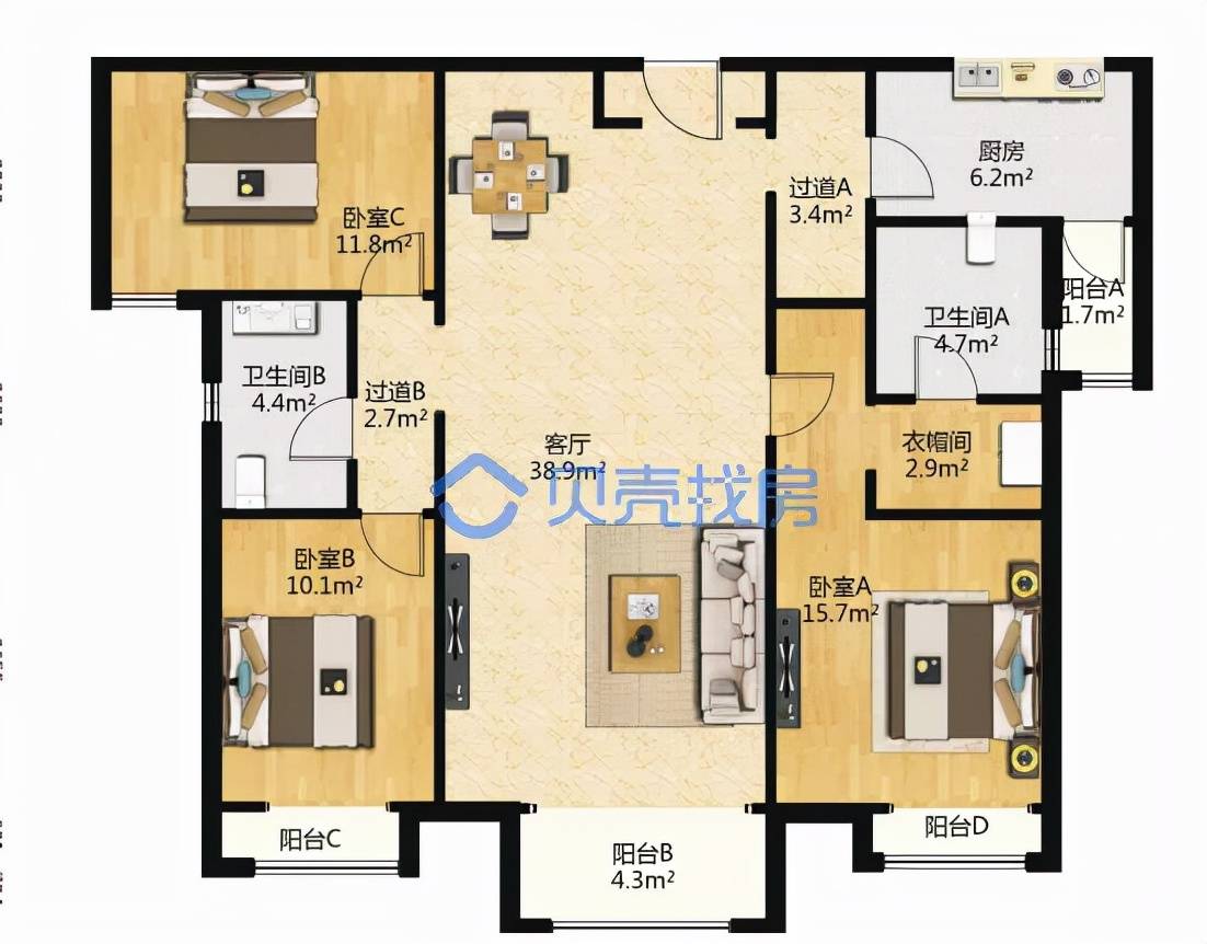 12万天坛府户型这么差为啥还有这么多人买