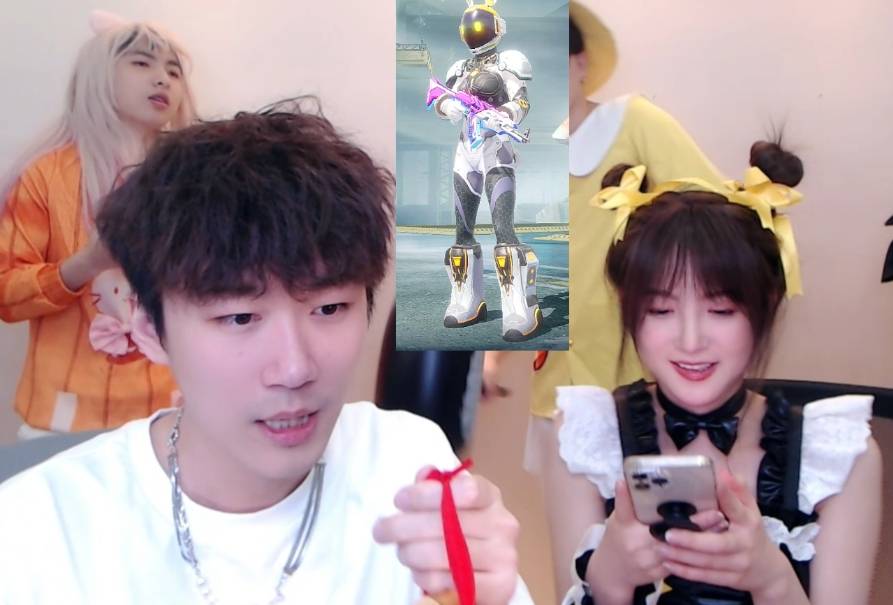 不求人和晚玉打组合拳,和平精英官方很苦恼,鲨鱼见状也加入其中