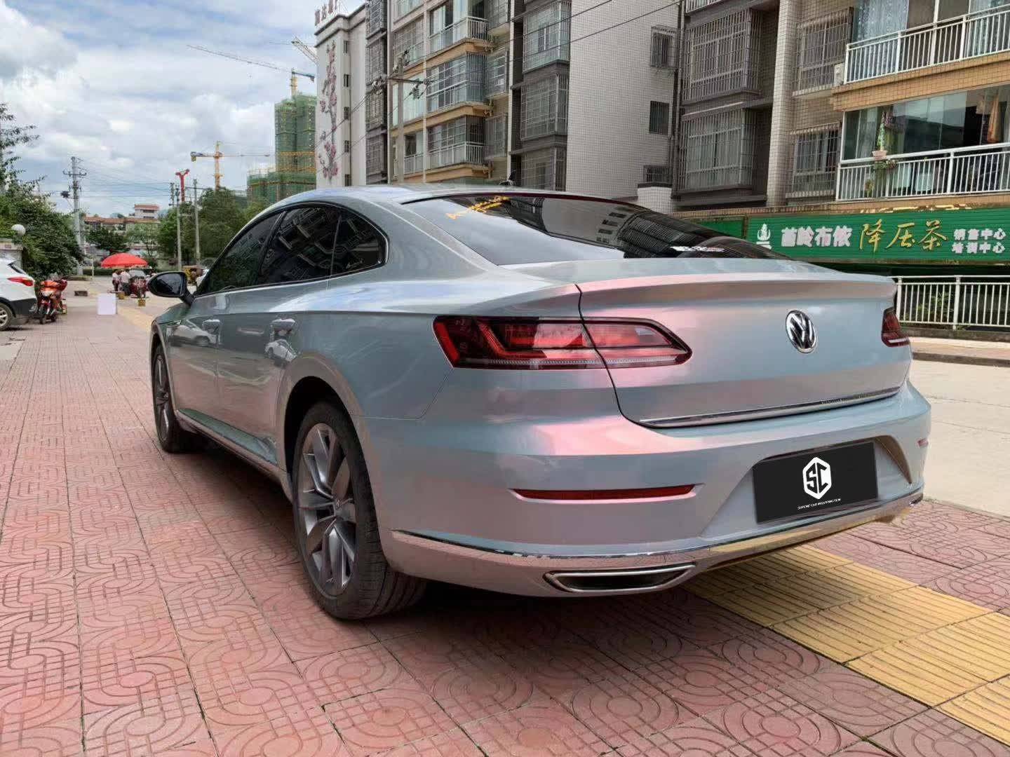 sc改色膜:大众cc改色梦幻火山灰_火山灰_梦幻