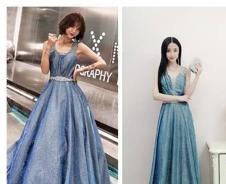 仙女 仙女级的买家秀走红，星空裙美不胜收，模特：来抢饭碗的？