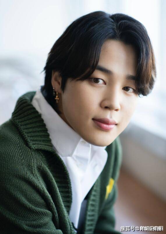 防弹少年团朴智旻晒"长发照",大秀"c位美貌"_照片_韩娱_美的