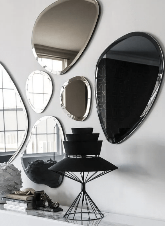 镜面这样用,整个空间都变了!_镜子_设计_视觉