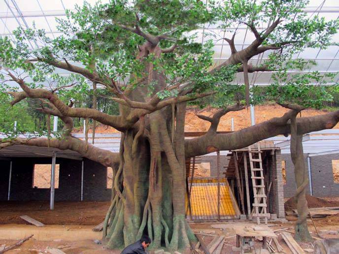 仿真树在园林景观界造就了不可小觑的优势