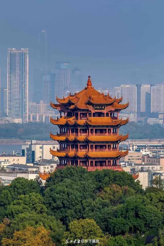 网友镜头下的武汉名胜古迹,一起来看看!_黄鹤楼_长江_头条