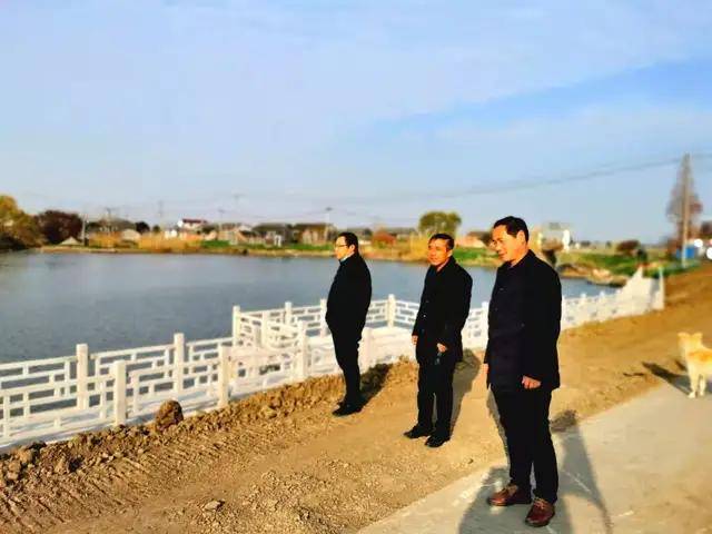戴南镇茅山北村220位村民赞助修建“河滨公园”——上海老教授赋诗叙乡情