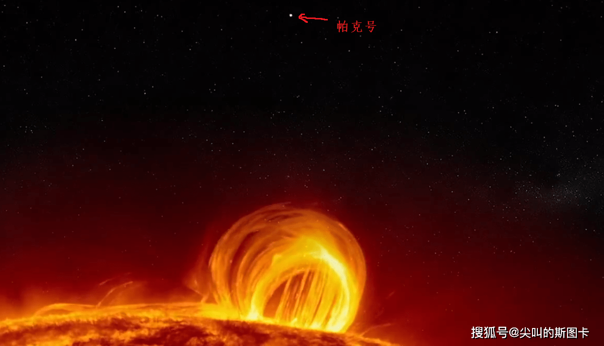 美国探测器穿越太阳日冕层,高能粒子肉眼可见,印度:我晚上去_帕克