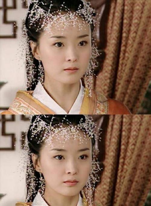 张静初|当年剧组没钱打首饰,女演员头戴“满天星”,却像极了森林小精灵